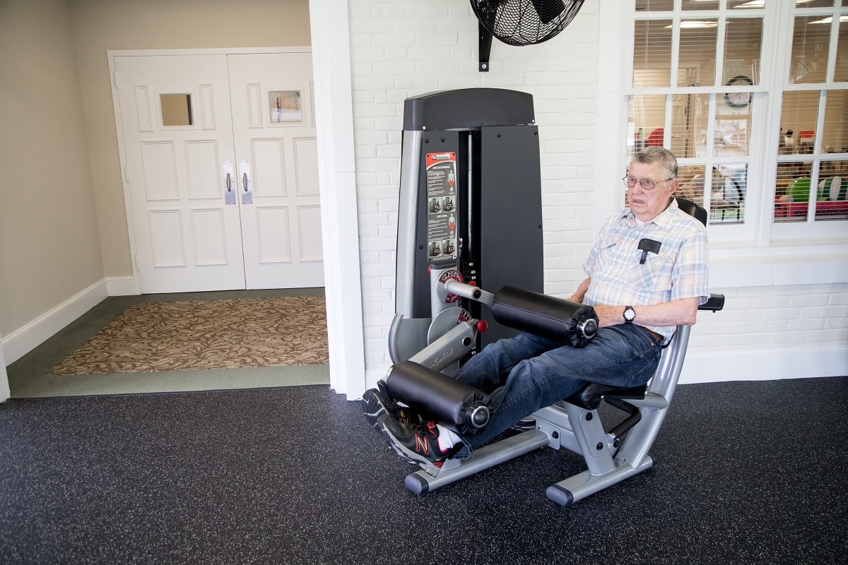 Masonic Home Exercise Room