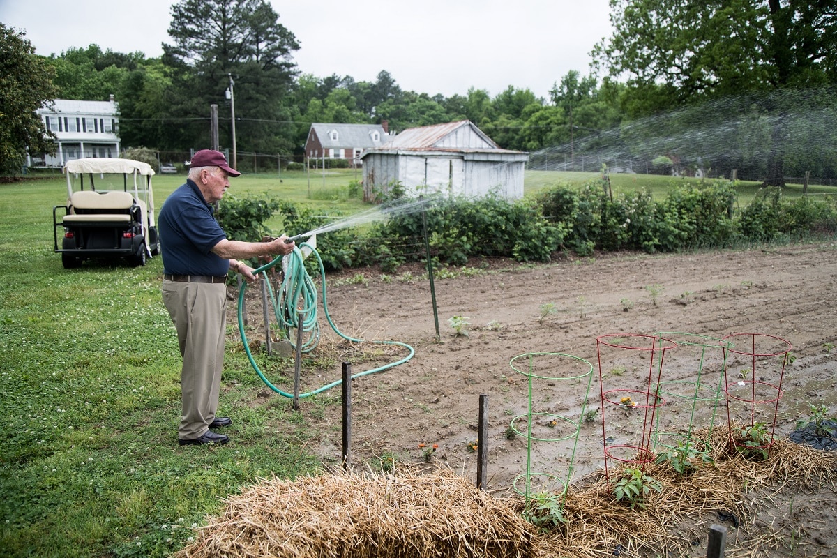 Masonic Home Gardening in Richmond VA